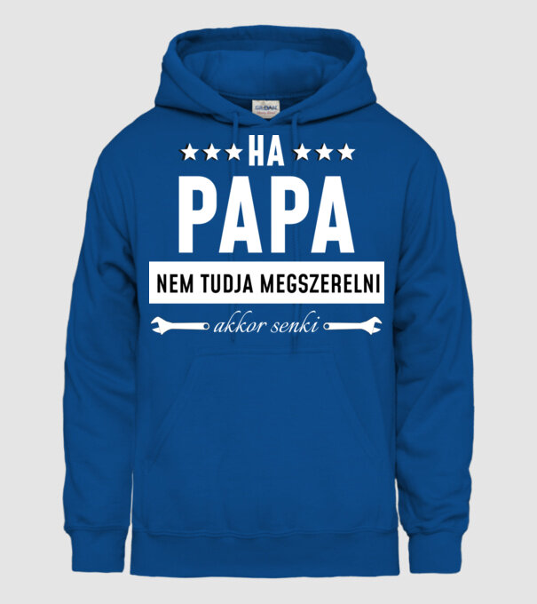  minta királykék pólón