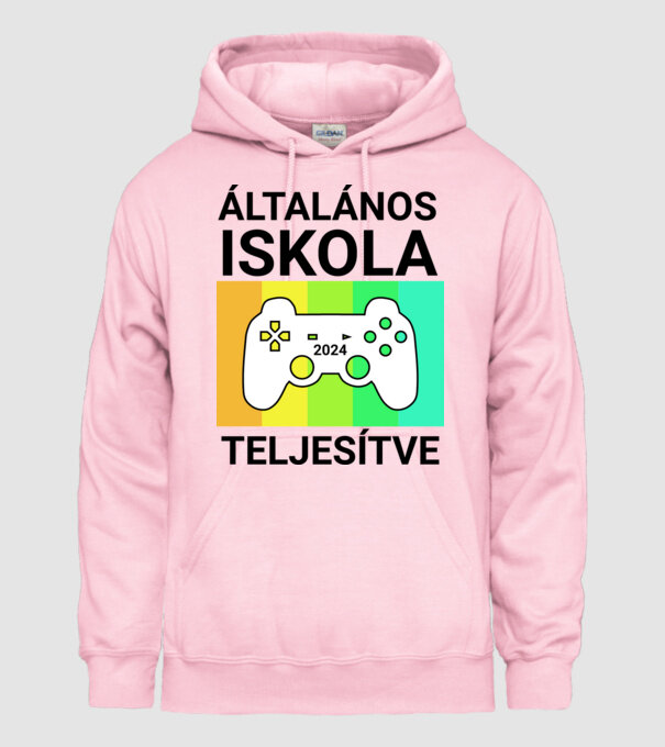  minta világos rózsaszín pólón