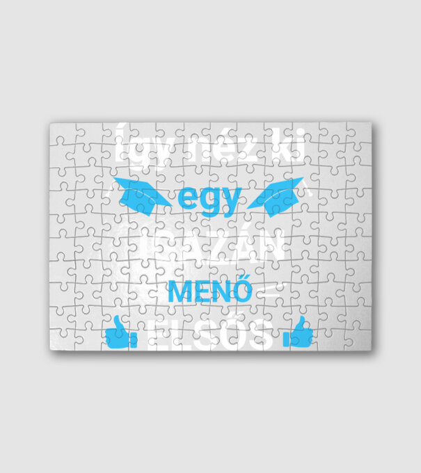  minta fehér pólón