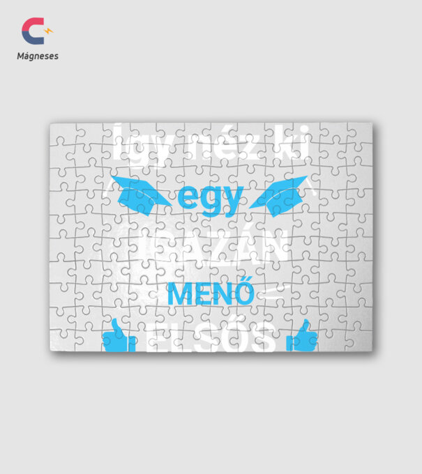  minta fehér pólón