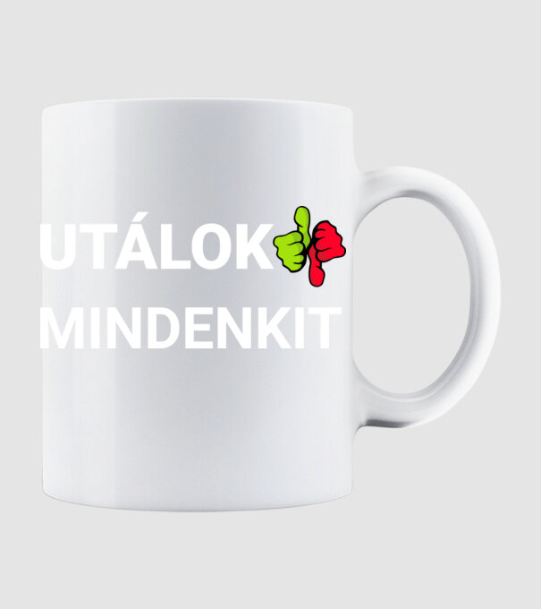  minta fehér pólón