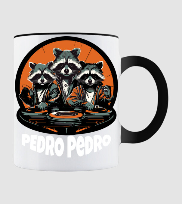 minta fekete pólón