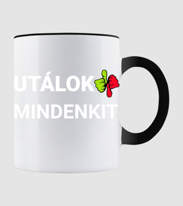  minta fekete pólón