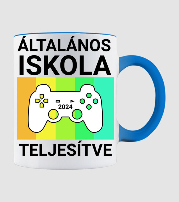  minta világoskék pólón