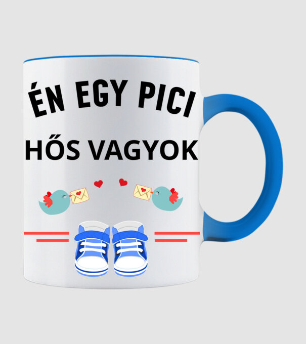  minta világoskék pólón