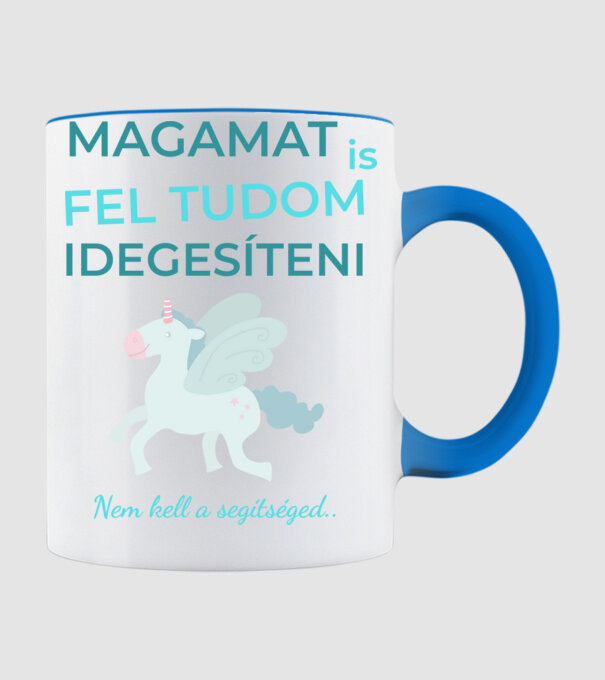  minta világoskék pólón