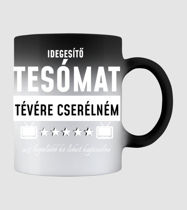  minta fekete pólón