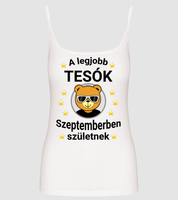  minta fehér pólón