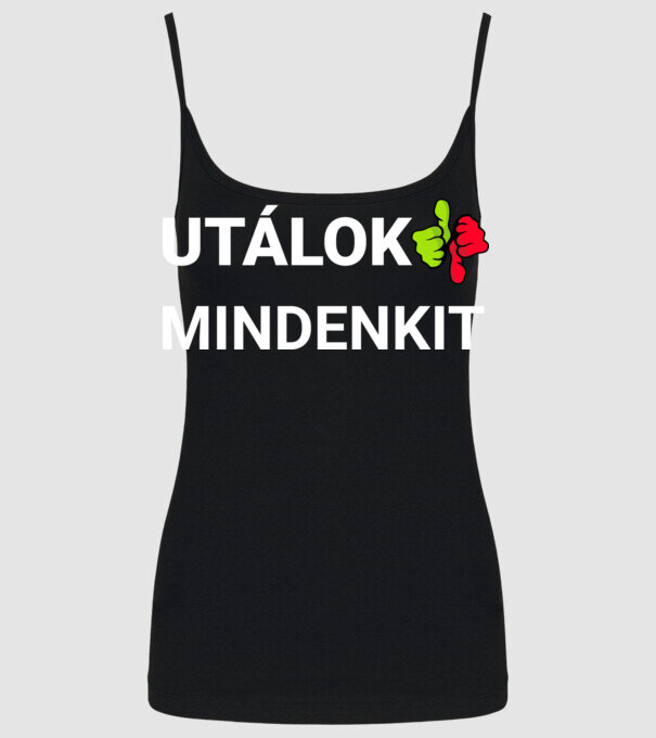  minta fekete pólón