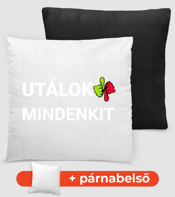  minta fekete pólón