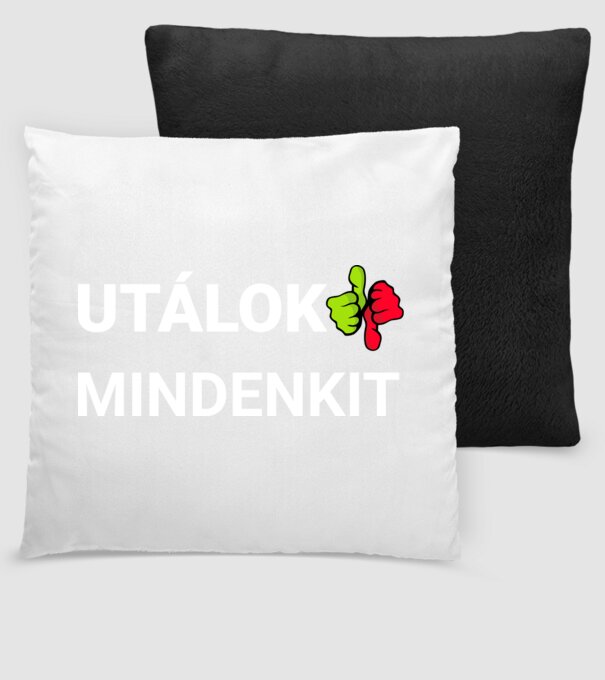  minta fekete pólón