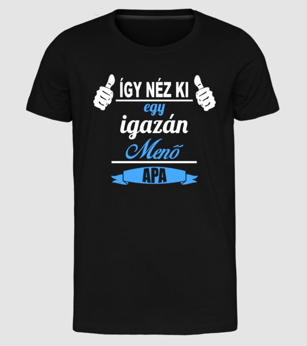 minta fekete pólón