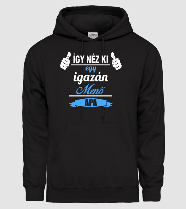  minta fekete pólón