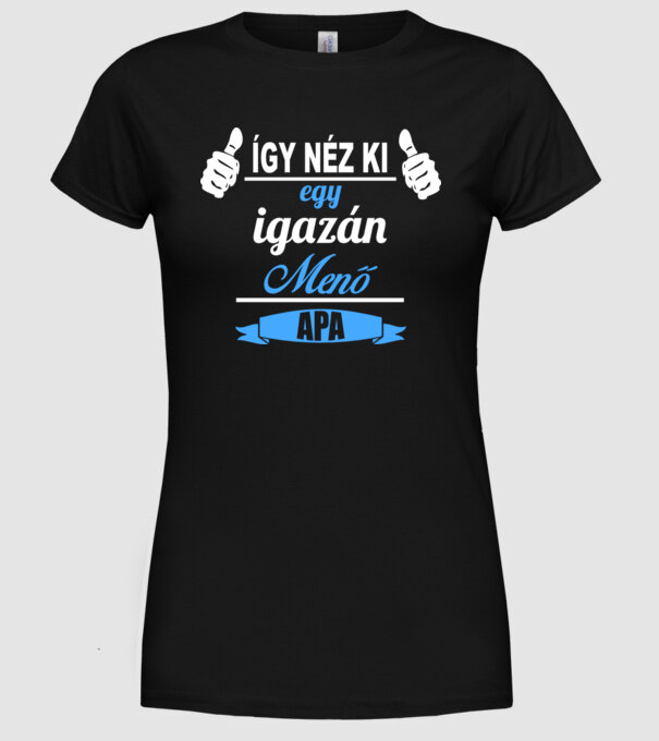  minta fekete pólón